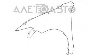 Front left fender Lexus ES250 ES300h ES350 19-24