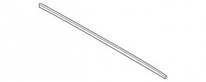 Upper windshield trim Toyota Venza 21-24