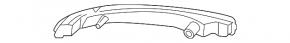 Right mirror turn signal repeater Genesis GV70 22-26