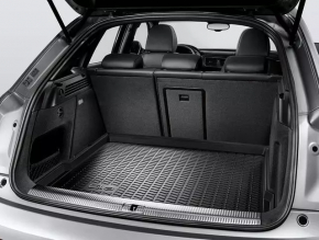 Boot mat Audi Q3 8U 15-18 rubber black low sides