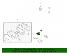 Buttons for opening the fuel filler flap and trunk door Kia Sorento 16-20
