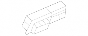Microphone in the ceiling of the Mercedes A-class V177 19-22