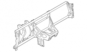 Ford Transit Connect MK2 13-18 Torpedo Reinforcement Pipe