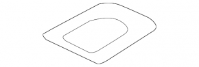 Shifter Cover Jaguar F-Pace X761 17-20 Black Gloss