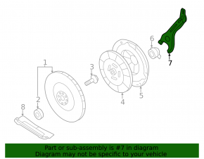 Clutch fork manual transmission Subaru Forester 14-18 SJ