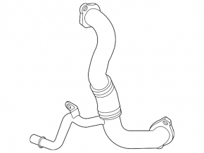 Volvo XC60 22-26 B6 Engine Cooling System Pipe
