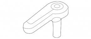 VW Atlas 21-26 hood release handle
