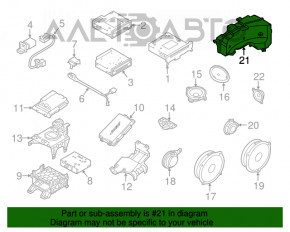 Subwoofer Audi A6 C7 12-18 Bose
