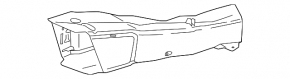 BMW X5 F15 14-18 M front bumper air duct, left, rear