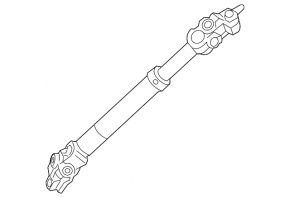Steering cardan shaft Hyundai Veloster 12-17
