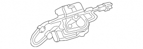 Lexus CT200h 11-17 Trunk Lock