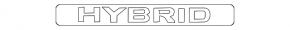 Hybrid Door Emblem Rear Left Lexus ES300h ES350 13-15