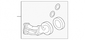 Acura MDX 07-13 Air Conditioner Hose