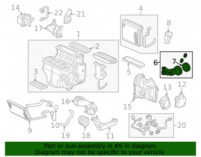 Acura MDX 07-13 Air Conditioner Hose