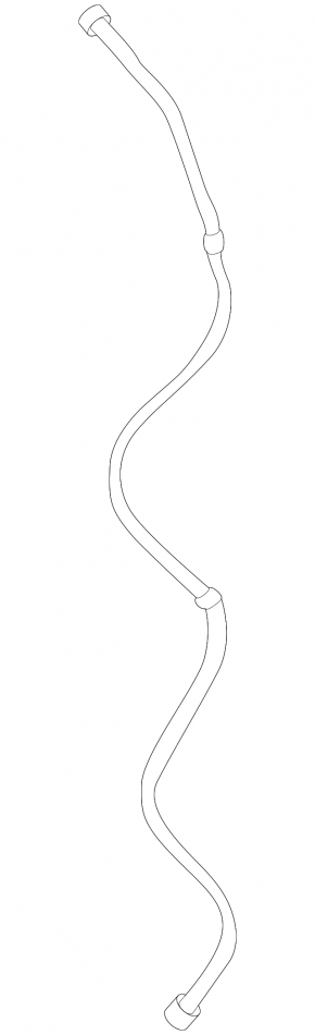 Panoramic drainage tube rear right Audi Q3 83A 19-25
