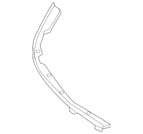 Front bumper cover left Chevrolet Camaro 16-23