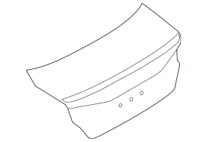 Nissan Altima 19-24 Trunk Lid for Spoiler