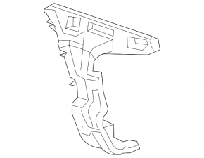 Right rear bumper mount for Audi Q3 8U 15