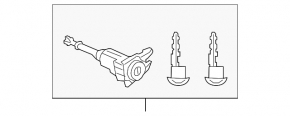 Front left lock cylinder Mazda 6 13-21