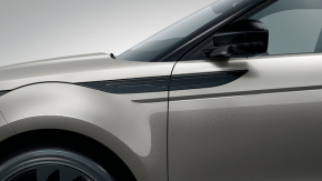 Land Rover Range Rover Evoque 19-23 front left door molding, gloss black
