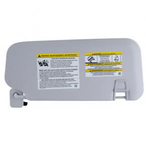 Left visor Ford Bronco Sport 21-25 for sunroof, gray with backlight and Home link