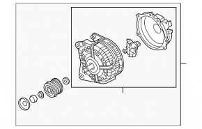 VW Passat 20-22 Generator
