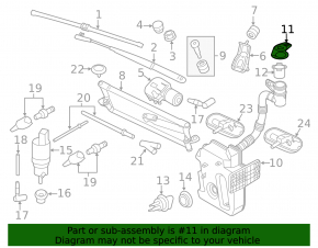 Audi A3 8V 15-20 Windscreen Washer Reservoir Cap