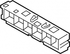Right relay box for Nissan Leaf 11-12
