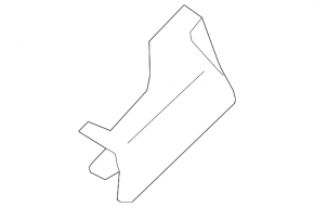 Driver's seat side trim, left, small, Volvo XC90 16-25, black