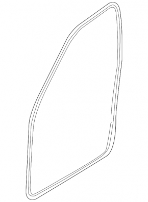 Front right door seal BMW X5 F15 14-18
