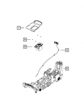 Dodge Durango Shift Washer 14