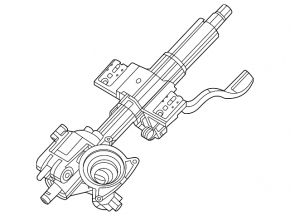 Steering column EUR Hyundai Elantra 21-23