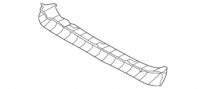Front Bumper Absorber Lower Subaru XV Crosstrek 18-20