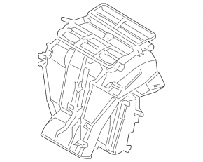Heater assembly VW Beetle 12-19