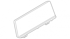 Monitor, display BMW 3 F30 4d 12-12 6.5" for navigation