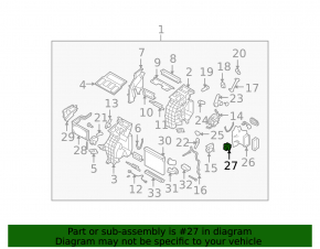 Subaru b9 Tribeca Resistor