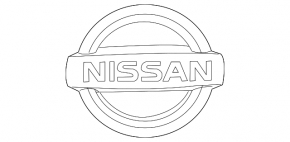 Nissan Versa Note 13-19 Tailgate Emblem