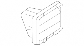 Left ventilation shield Mercedes X247 GLB 20-26