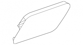 Left turn signal repeater on the wing Mercedes W212 10-13