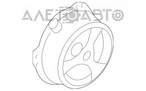 Speaker rear right Ford Explorer 11-19 Sony