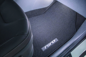Set of mats Kia Niro 17-18 HEV, PHEV black, cloth