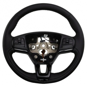 Naked steering wheel Ford Mustang Mach-E 21-23 leather black with heating