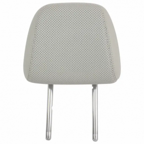 Rear left headrest, 2nd row, Ford Mustang Mach-E 21-25, gray leather