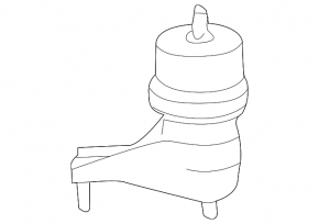 Engine mount left Lexus ES350 07-12 TENACITY