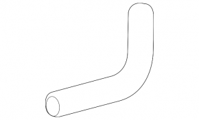 Upper cooling hose Lexus IS250 14-18