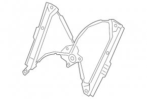 Front right window regulator VW Taos 22-25