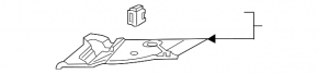 Front right fender lining Audi A7 19-25