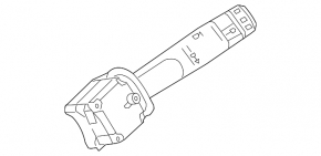 Steering column switch right Buick Encore 17-19