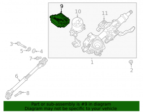 Kia Niro 17-19 HEV Electric Power Steering Control Unit