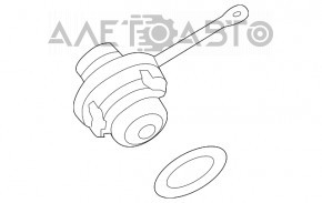 VW Beetle 12-13 Fuel Filler Cap